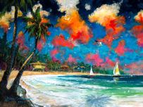 James Coleman James Coleman Tropical Sunset